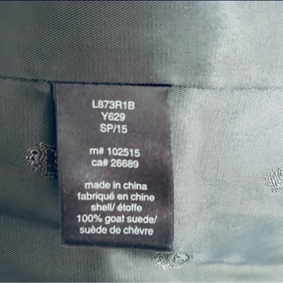 John Varvatos leather blazer - Picture 8 of 16